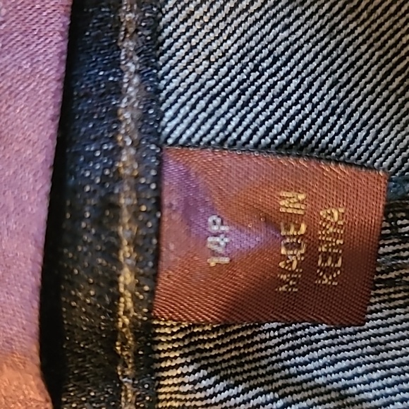 Gloria Vanderbilt size 14P jeans with belt - Picture 4 of 8